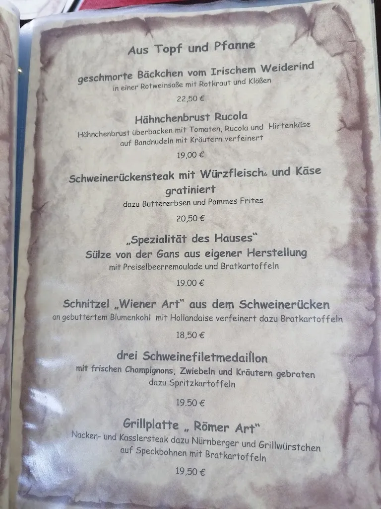 Menü_Gaststätte „Zum Römer“_Radebeul_Bild_3