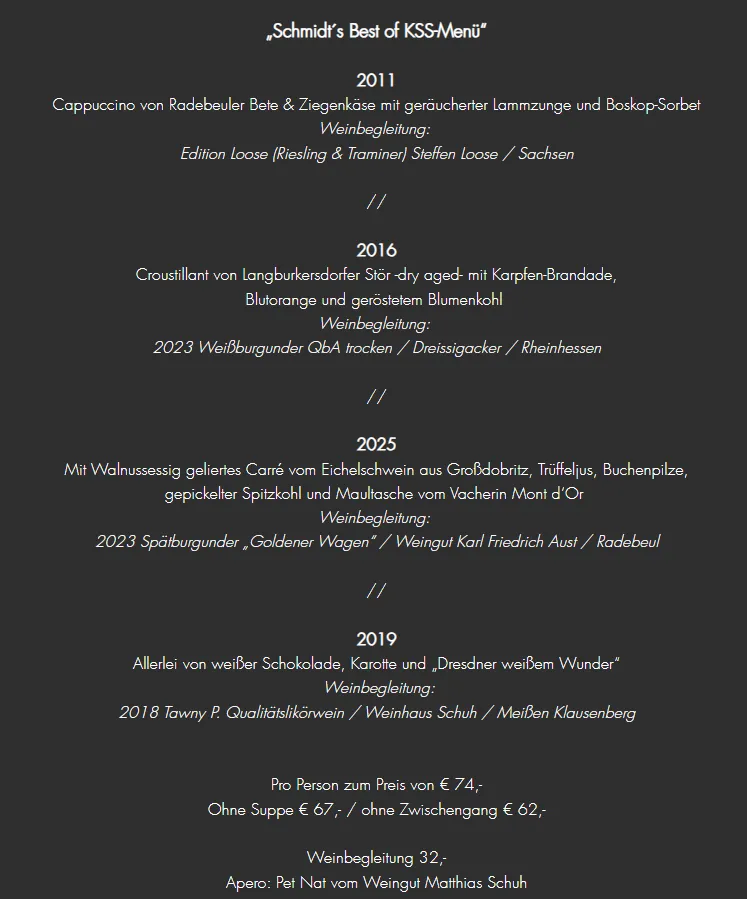 Menu_Schmidt's Restaurant & Catering_Dresden_image_1