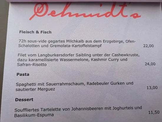 Menu_Schmidt's Restaurant & Catering_Dresden_image_3
