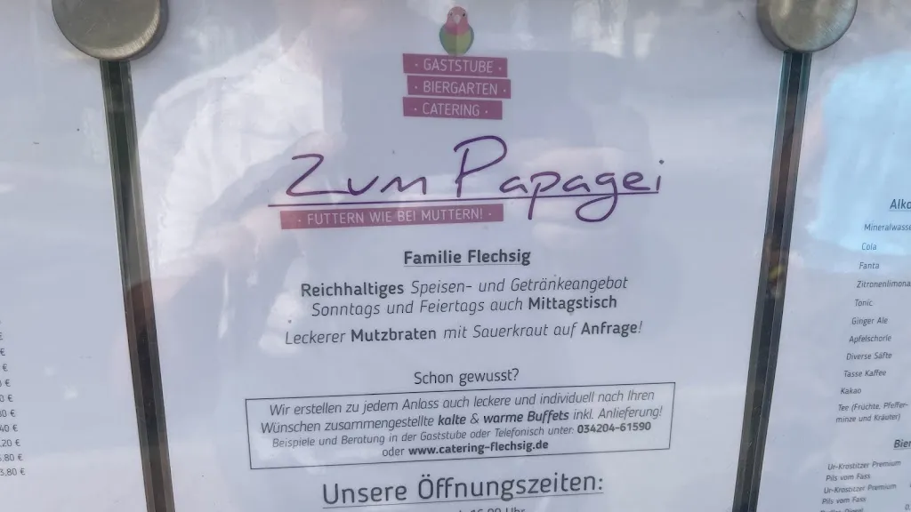 Menu_Zum Papagei_Schkeuditz_immagine_1