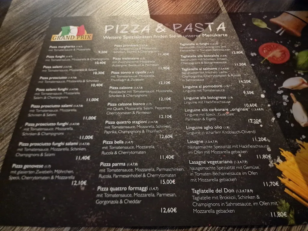 Menu_Italienisches Restaurant im Sax Freizeit Center_Schkeuditz_image_2