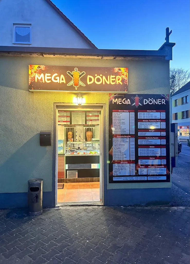MEGA Döner restaurant in Schwepnitz