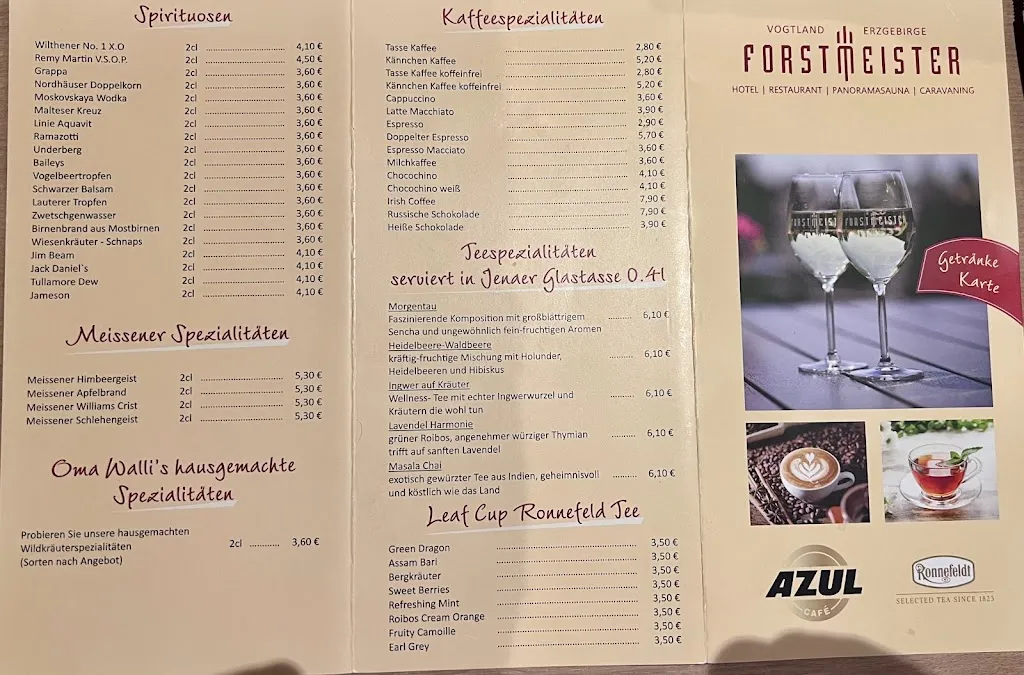 Menu_Hotel Restaurant Forstmeister - Seidel & Göpel Hotelbetriebs GmbH & Co. KG_Schönheide_image_2