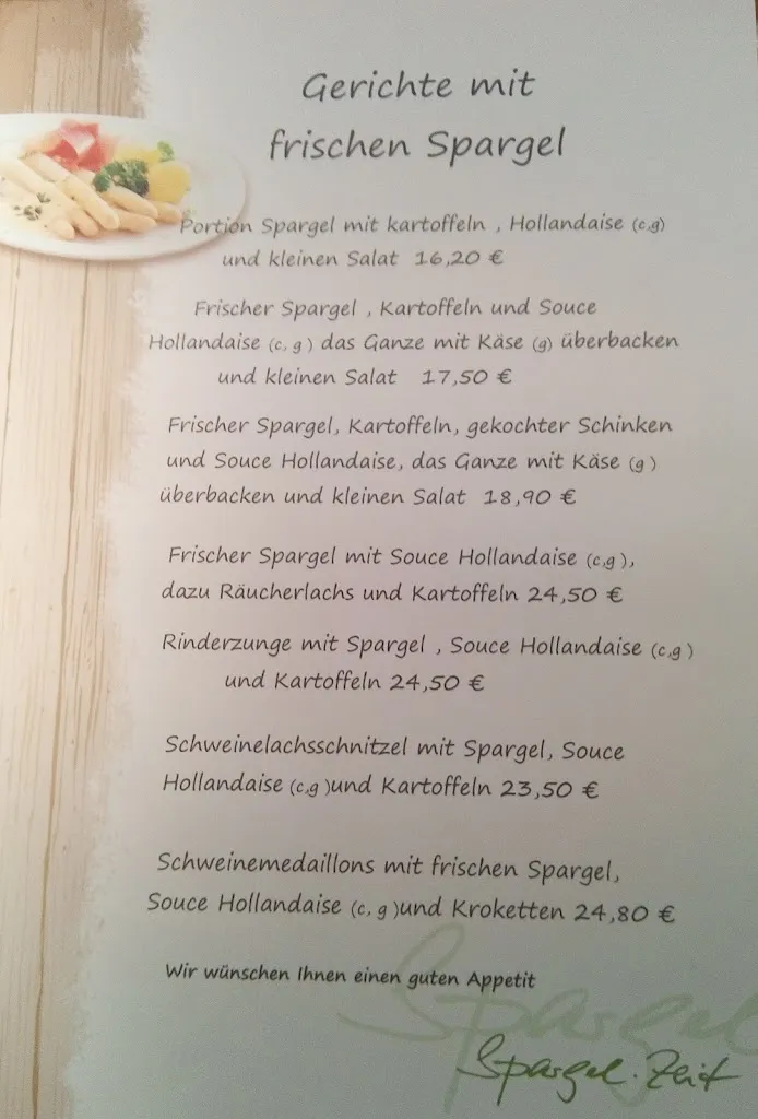 Menu_Hotel Carola und Restaurant Zur alten Laterne Fam. Weigel_Schönheide_image_2