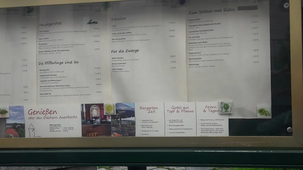 Menu_Restaurant Zum Schlossturm_Auerbach/Vogtland_image_4