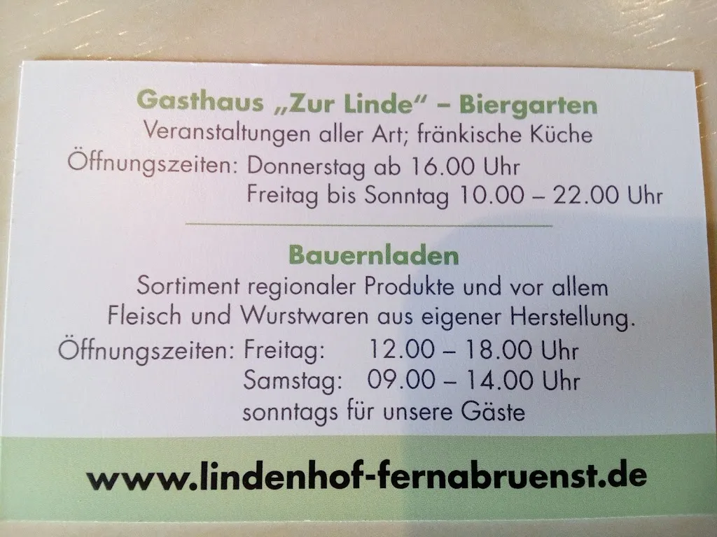 Menu_Lindenhof Fernabrünst/Gasthaus Zur Linde_Großhabersdorf_image_3