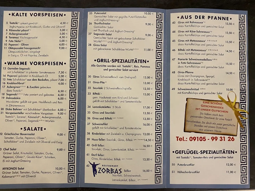 Menu_Restaurant Zorbas_Großhabersdorf_image_2