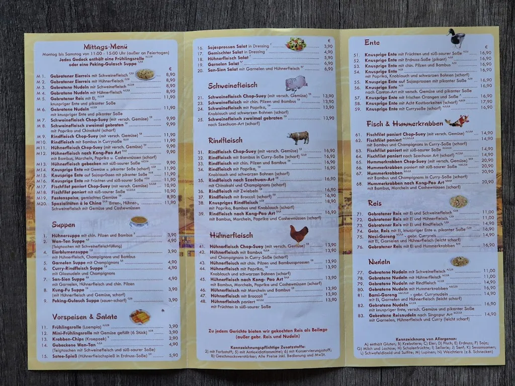 Menu_China Restaurant Hao-Hua_Stollberg/Erzgeb._immagine_1