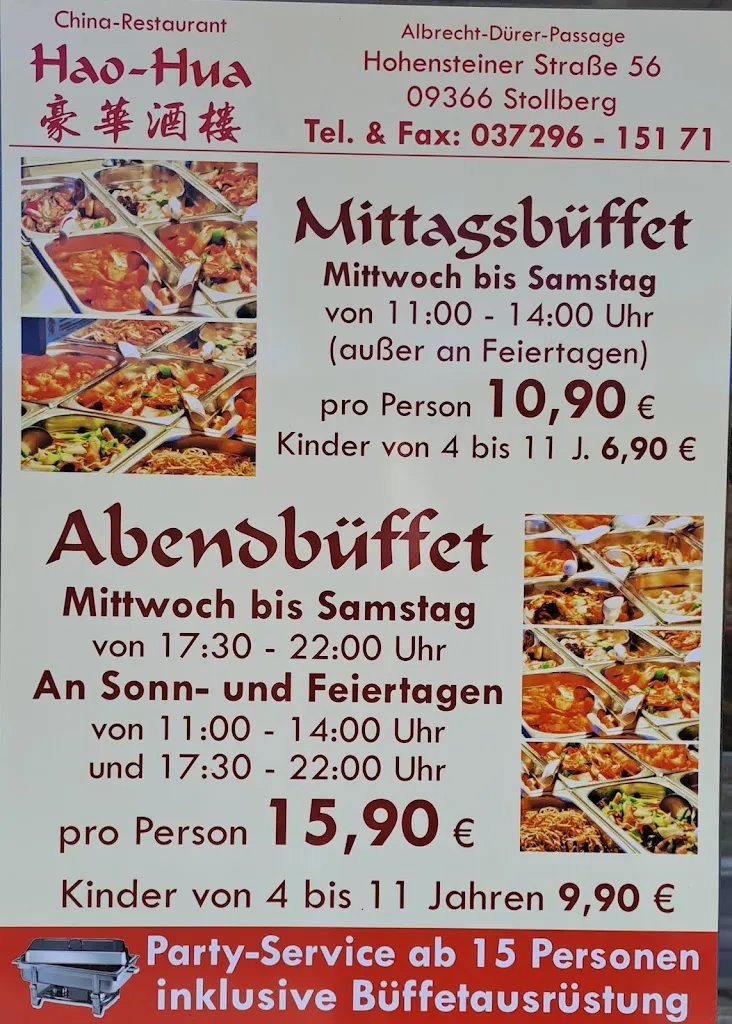 Menu_China Restaurant Hao-Hua_Stollberg/Erzgeb._immagine_4