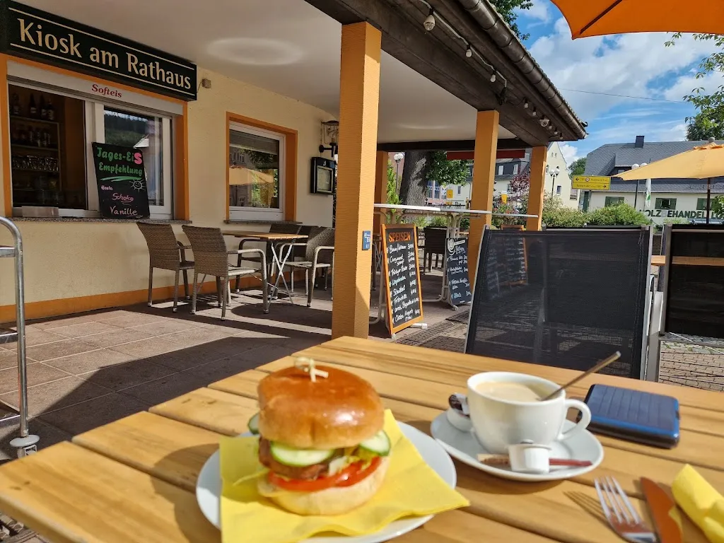 Kiosk am Rathaus restaurant in Thalheim/Erzgeb.