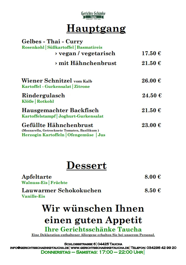 Menu_Gerichtsschänke Taucha_Taucha_image_1