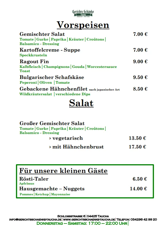 Menu_Gerichtsschänke Taucha_Taucha_image_2