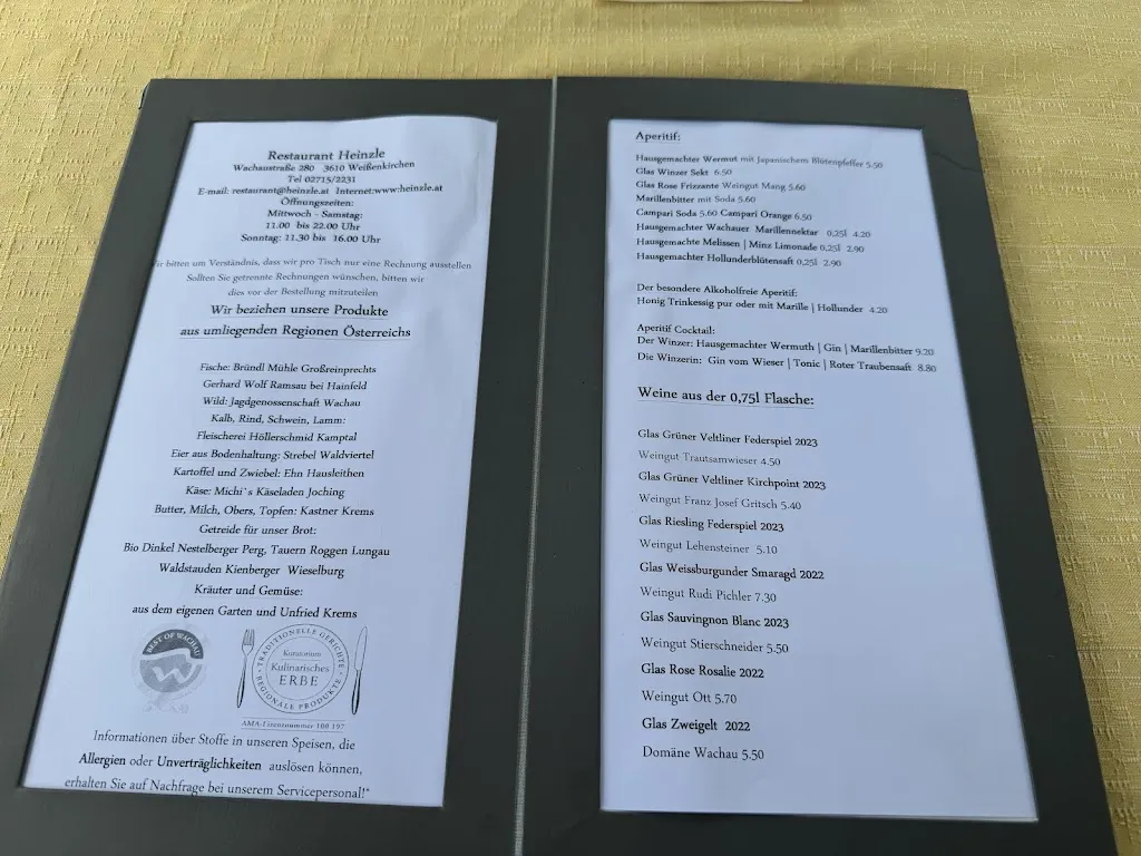 Menu_Restaurant Heinzle_Austria_image_1