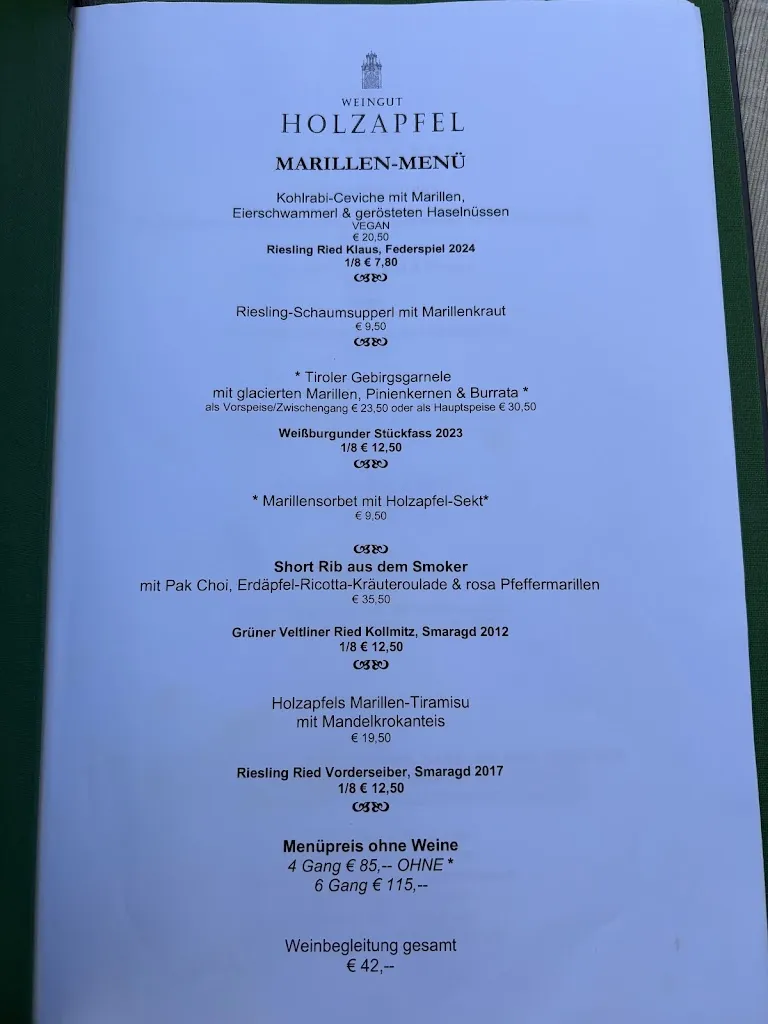 Menu_Weingut Holzapfel Gutshofrestaurant Prandtauerhof_Austria_image_2