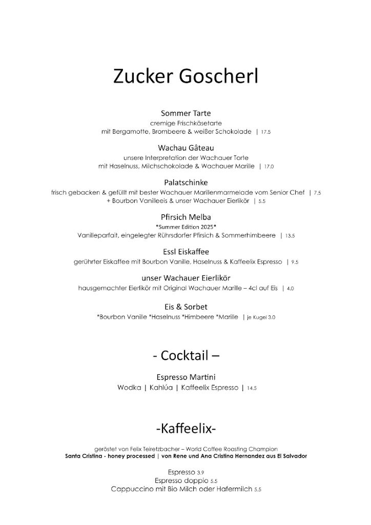 Menü_Landgasthaus Essl_Austria_Bild_1