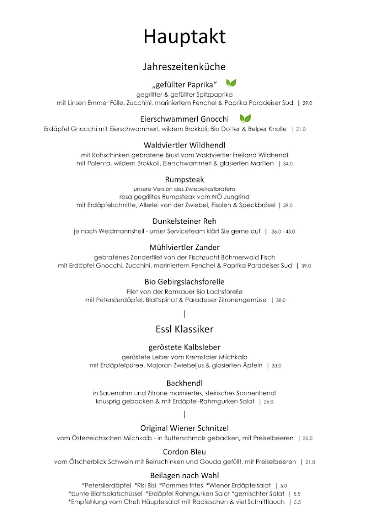 Menü_Landgasthaus Essl_Austria_Bild_2