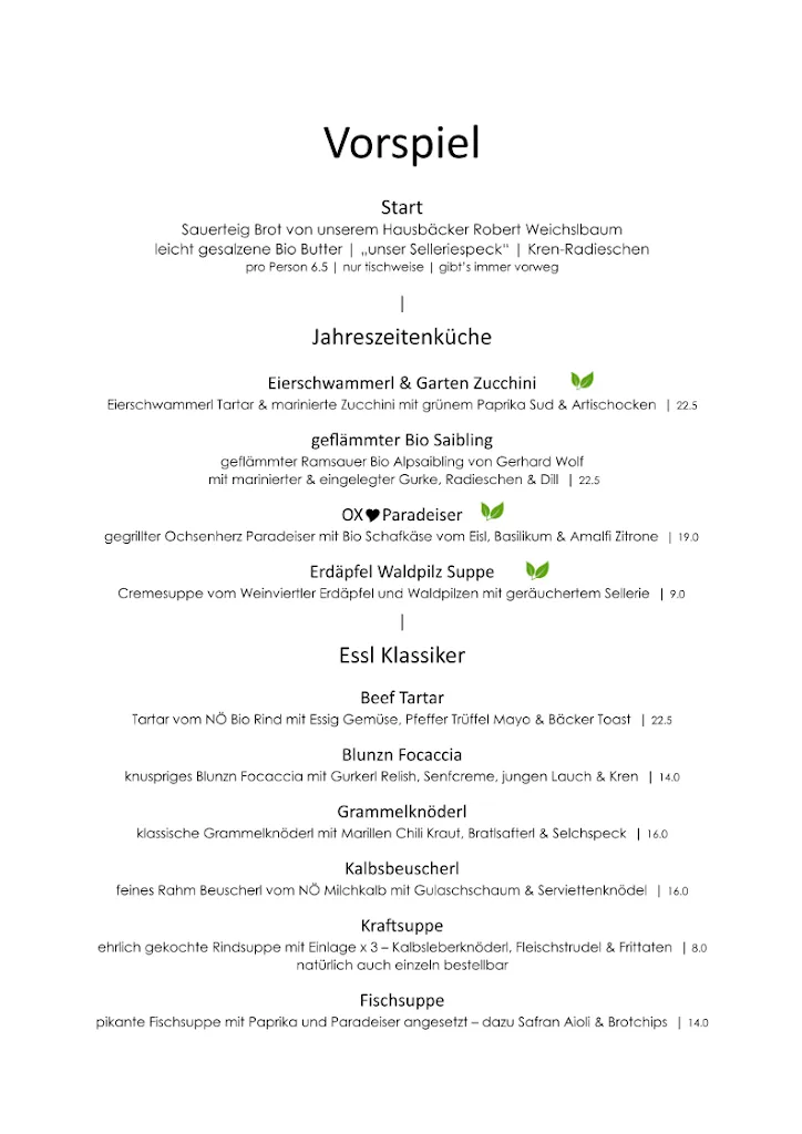 Menü_Landgasthaus Essl_Austria_Bild_3