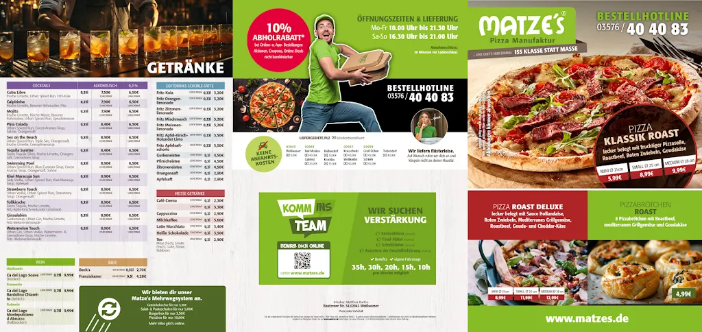 Menu_Matze's Weißwasser_Weißwasser/Oberlausitz_image_1