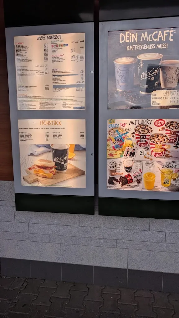 Menü_McDonald's_Wildenfels_Bild_1