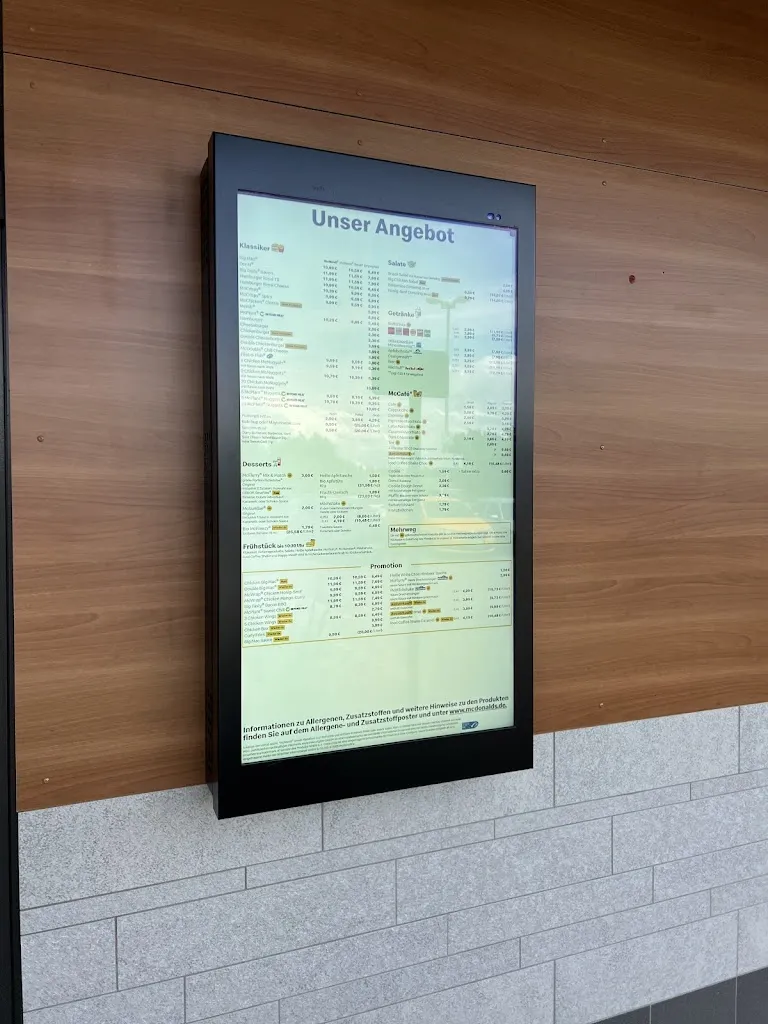 Menü_McDonald's_Wildenfels_Bild_2