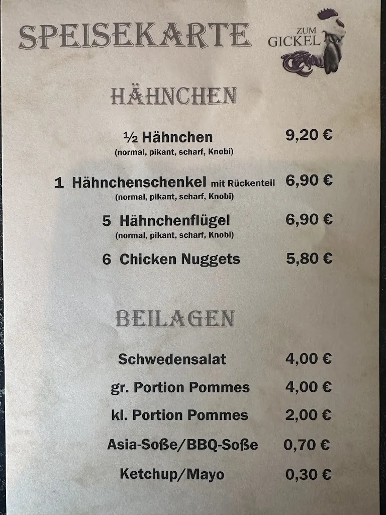 Menu_Bistro zum Gickel_Großwallstadt_immagine_2