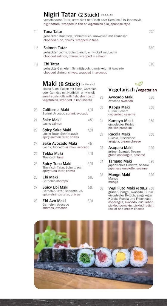 Menu_Cocoon Restaurant Weißenburg_Bayern_image_4