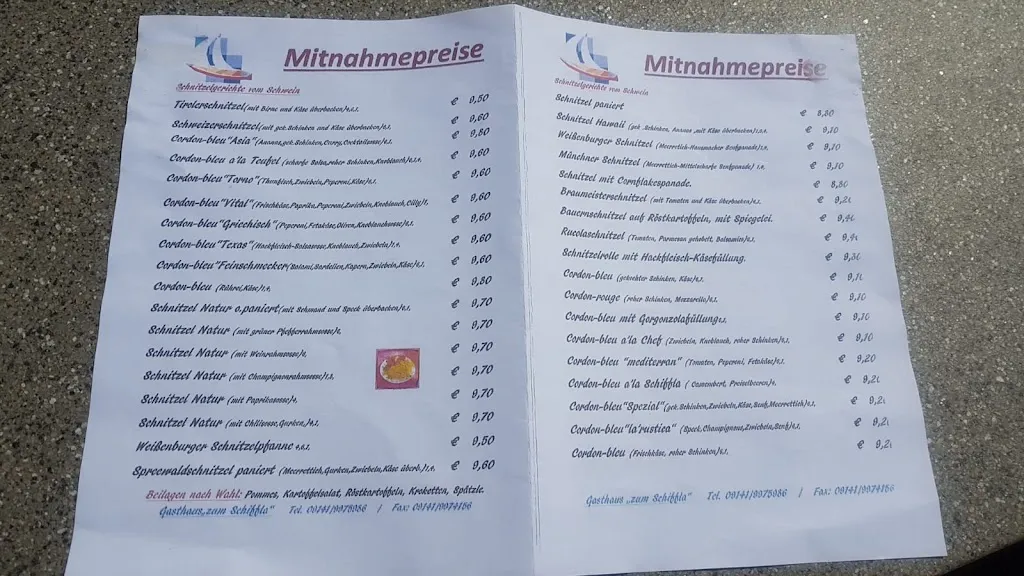 Menu_Zum Schiffla Gasthaus_Bayern_image_3