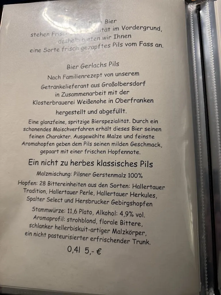Menu_Gaststätte Zum Schloßberg - Conny Keller_Wolkenstein_image_1