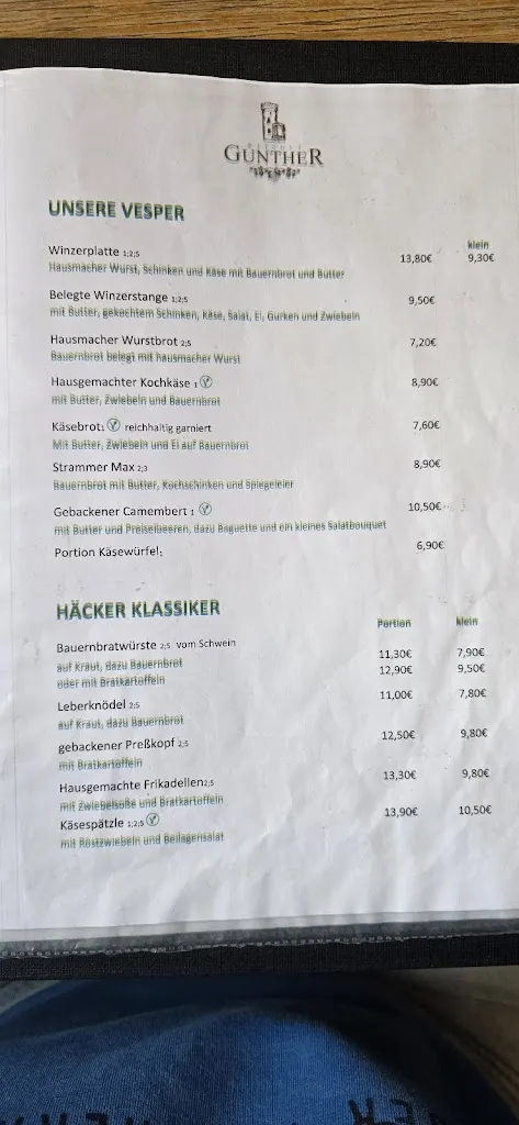Menu_Weingut Harald Gunther_Großwallstadt_image_1