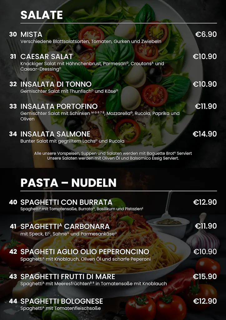 Menu_Restaurant La Piazza_Wurzen_image_3