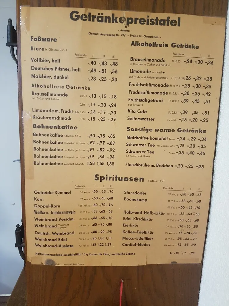 Menu_Gaststätte „Zum Elefanten“_Wurzen_image_1