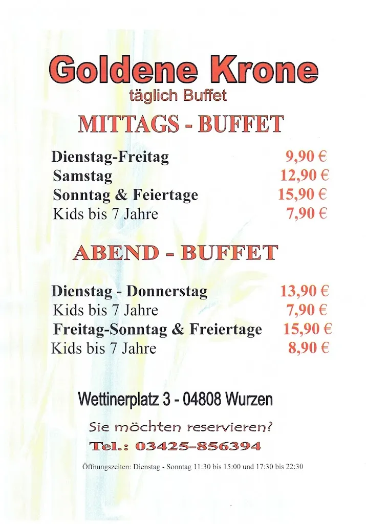 Menu_Goldene Krone Wurzen_Wurzen_immagine_2