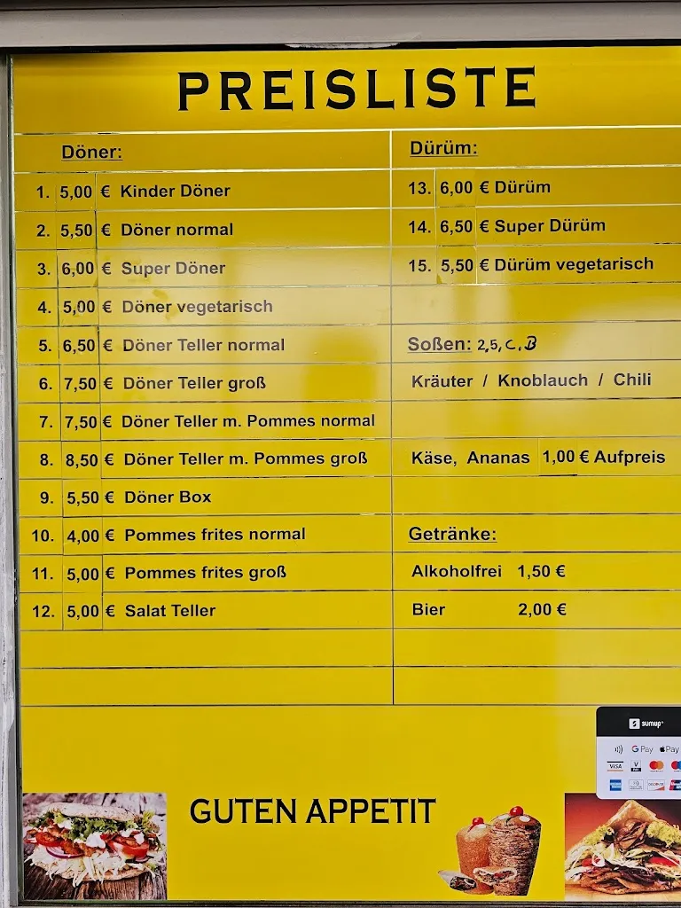 Menu_Musti's Döner-Eck_Zeithain_immagine_1