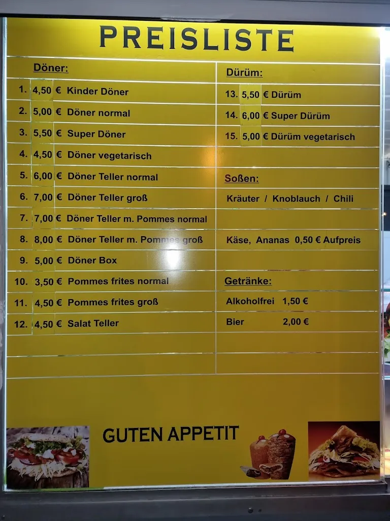 Menu_Musti's Döner-Eck_Zeithain_immagine_2
