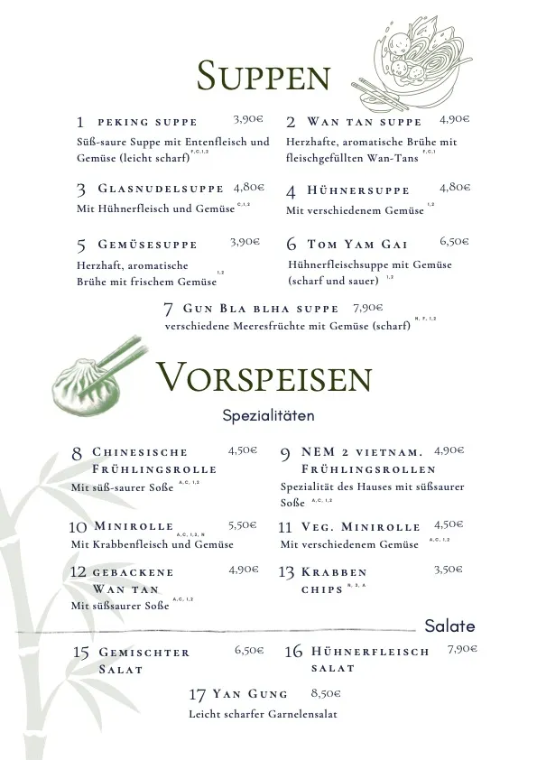 Menu_Asia Restaurant Zschopau_Zschopau_immagine_3