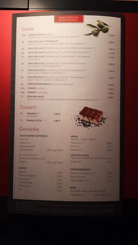 Menu_Pizzeria Napoli Zschopau_Zschopau_image_1