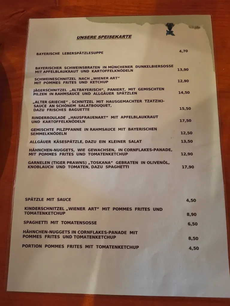 Menu_Lokal zur Molle_Grainau_immagine_2