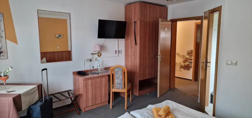 Hotel Bibermühle restaurant in Bibra