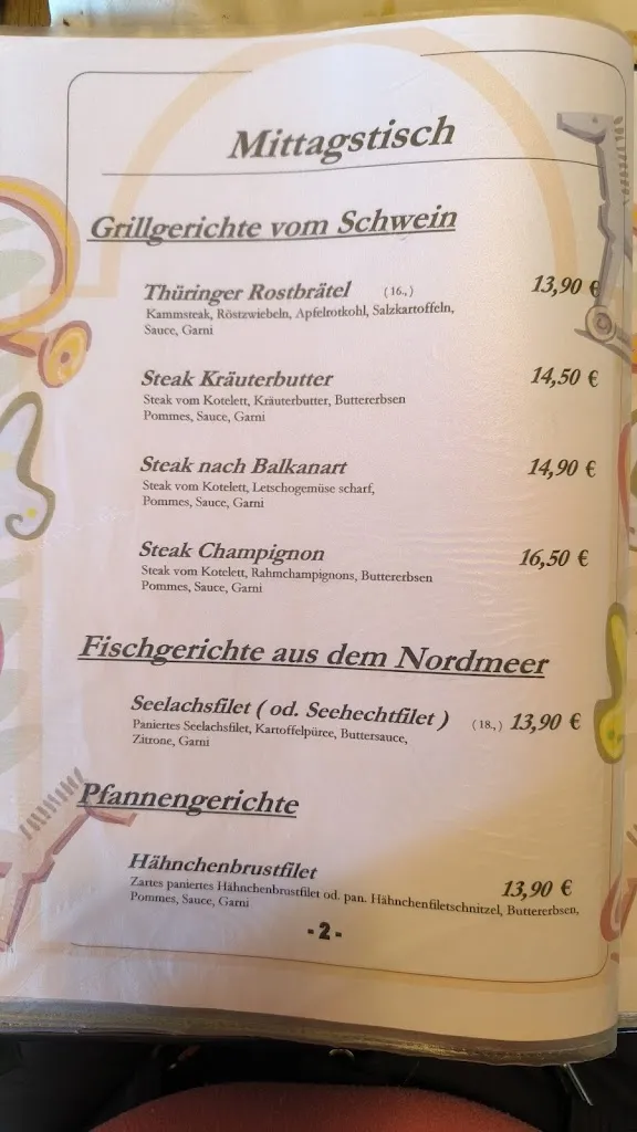 Menu_Heidekrug & Günters Volksmusikschänke_Schmiedeberg_image_1