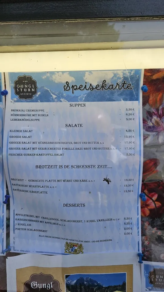 Menu_Gungl Stubn_Grainau_immagine_2