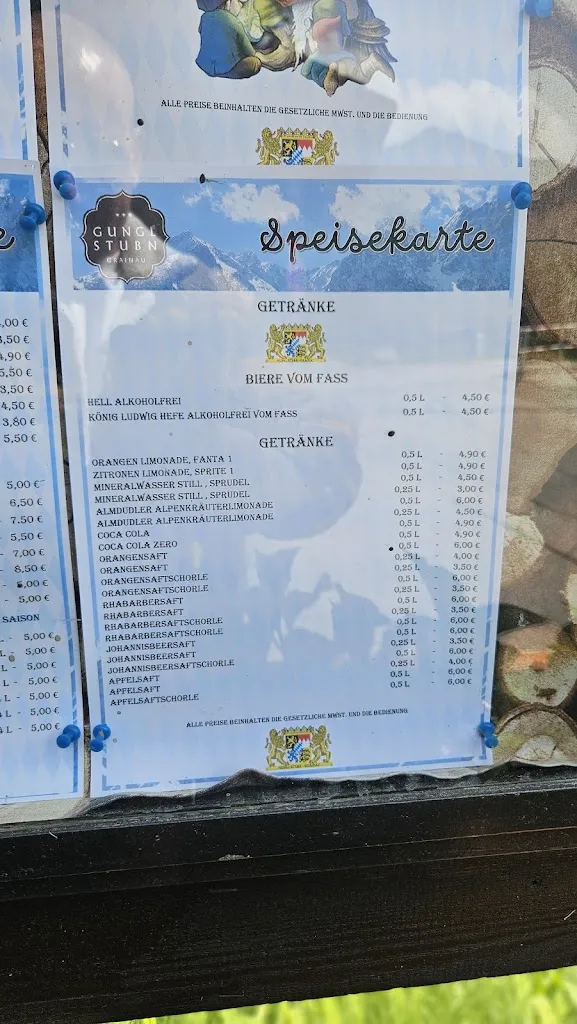 Menu_Gungl Stubn_Grainau_immagine_4