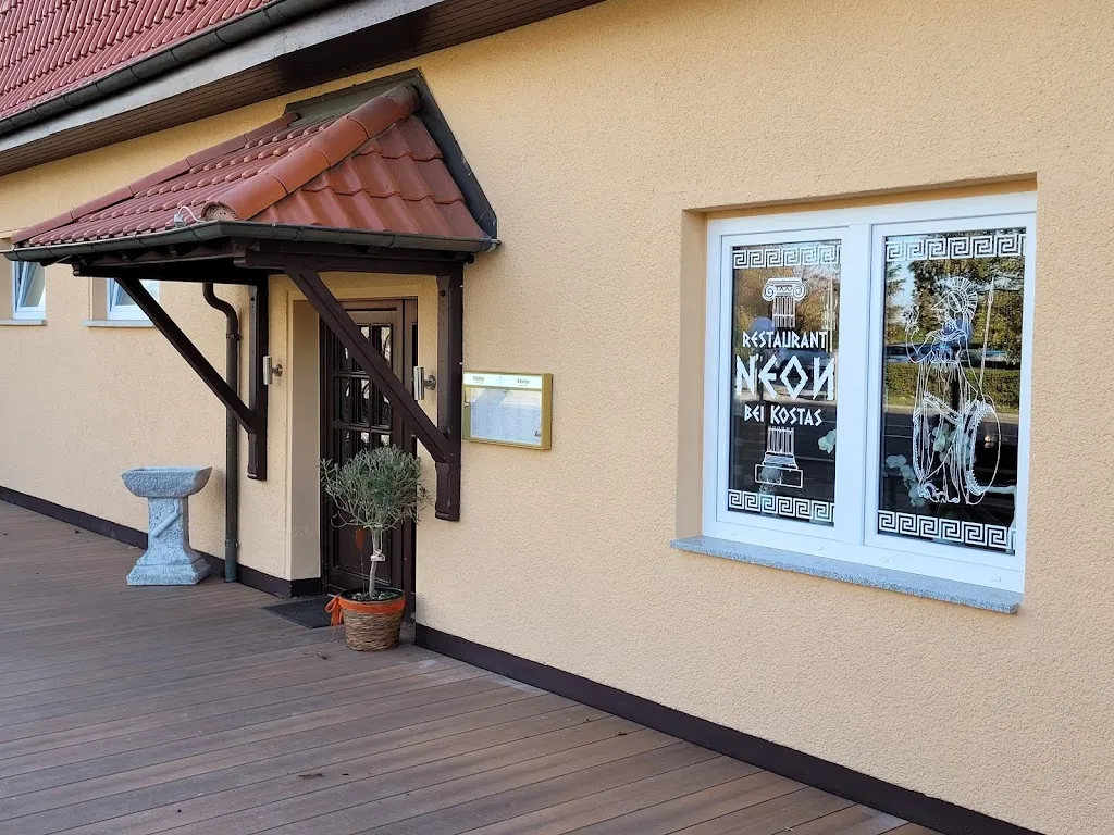 Neon bei Kostas restaurant in Aschersleben