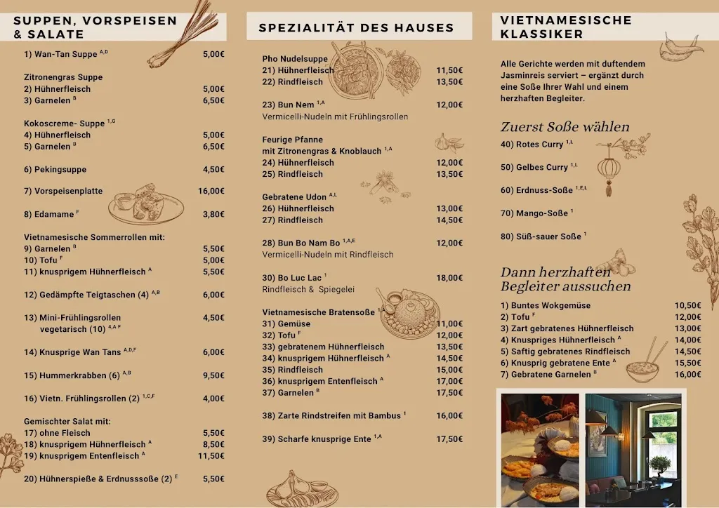 Menu_La Dolce Vina - Indochinese & Vietnamese Cuisine_Aschersleben_immagine_1