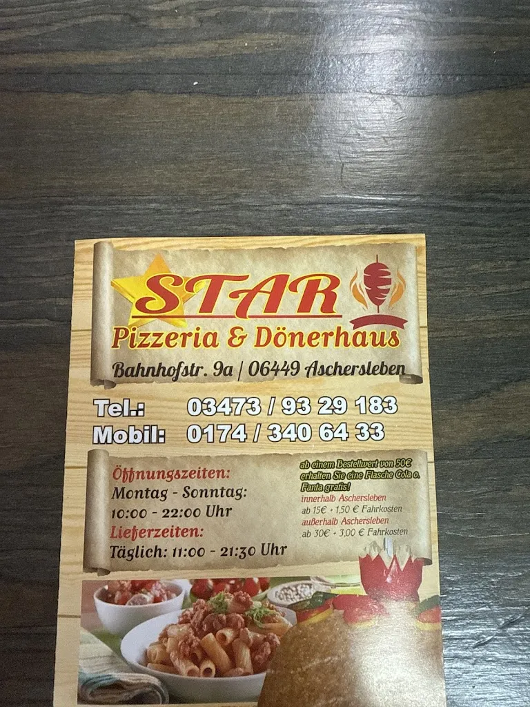 Menu_Star Pizzeria&Dönerhaus_Aschersleben_image_1