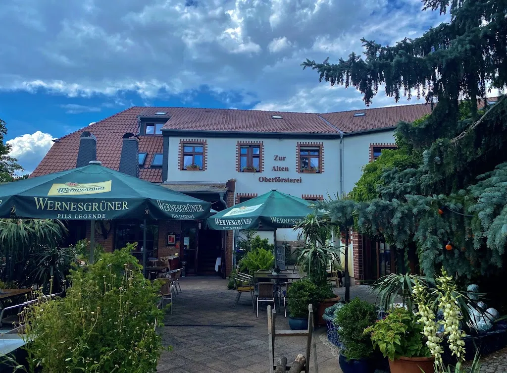 Hotel Zur Alten Oberförsterei ristorante a Biederitz