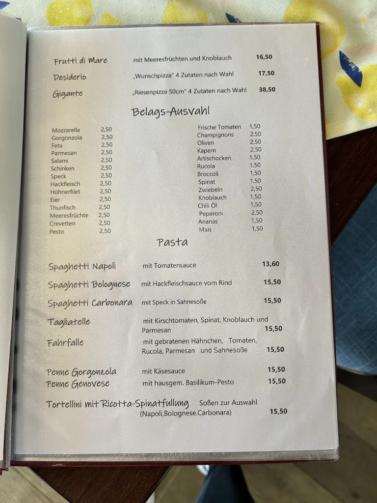 Menu_Pizzeria Da Franco Trattoria_Grainau_image_3