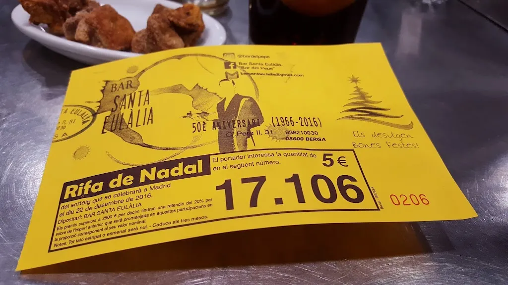 Menu_Bar Santa Eulalia - “Bar del Pepe”_Spain_immagine_1