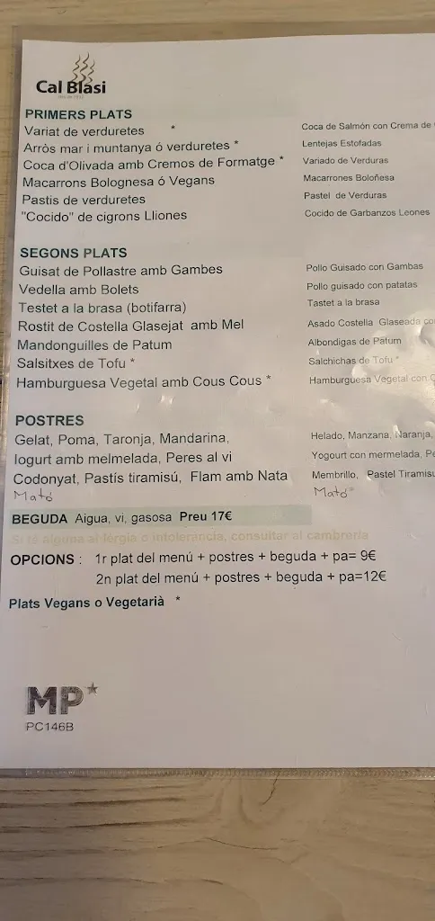 Menu_Cal Blasi restaurant_Spain_image_4