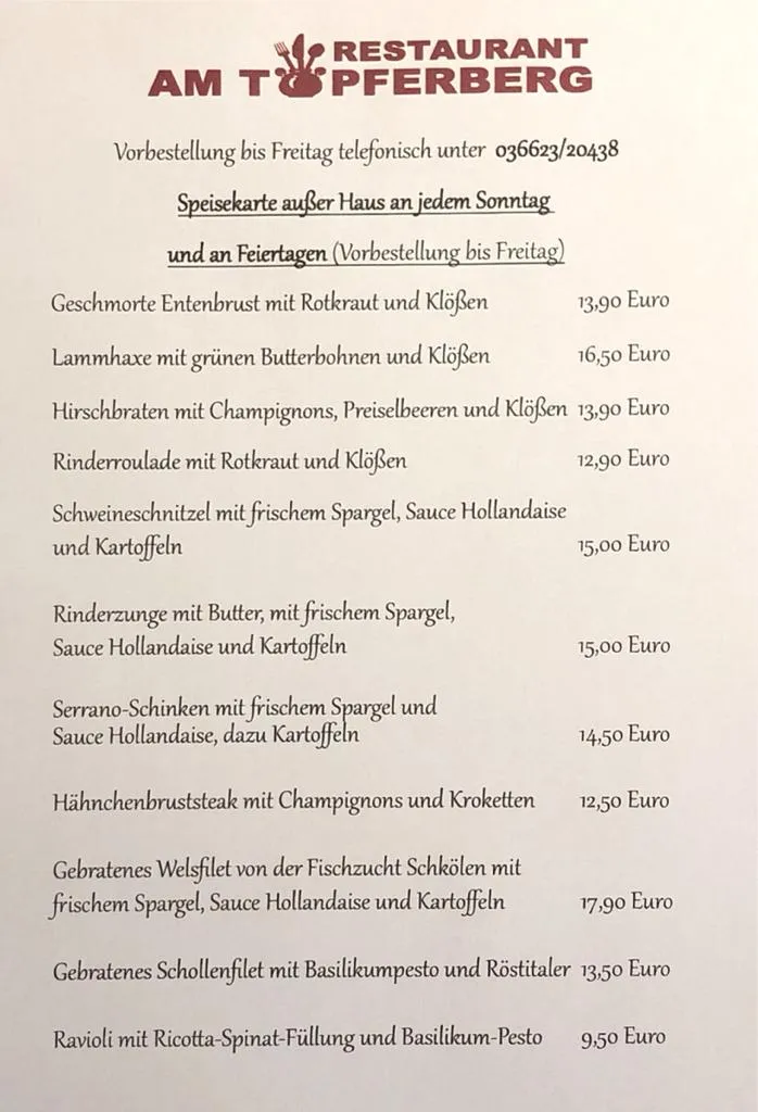 Menu_Restaurant & Camping 