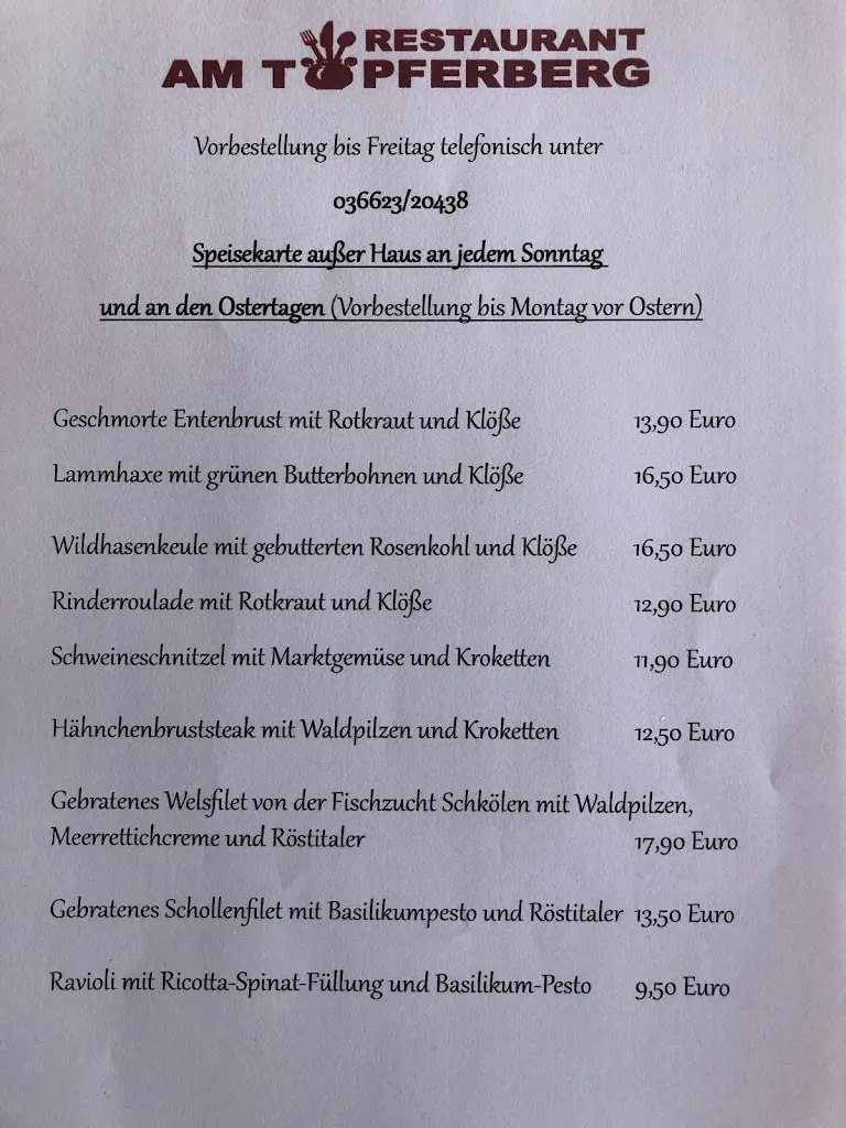 Menu_Restaurant & Camping 